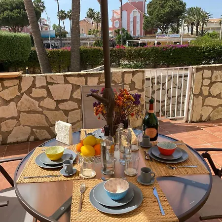 公寓 1ªlinea-50m De Playa-reformado-bbq Privada-vistas Al Mar-3 Terrazas