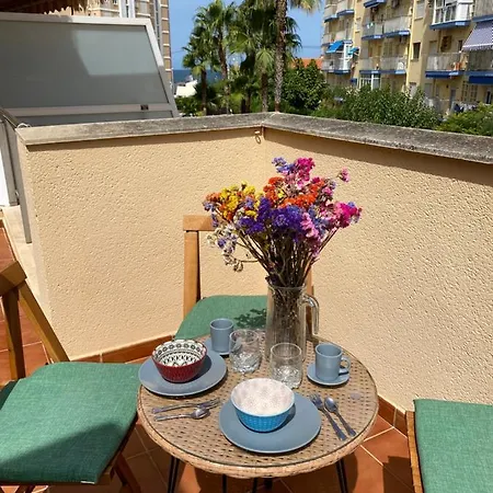 1ªlinea-50m De Playa-reformado-bbq Privada-vistas Al Mar-3 Terrazas *