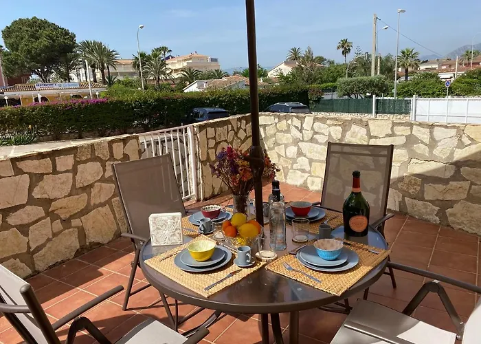 1ªlinea-50m De Playa-reformado-bbq Privada-vistas Al Mar-3 Terrazas 公寓