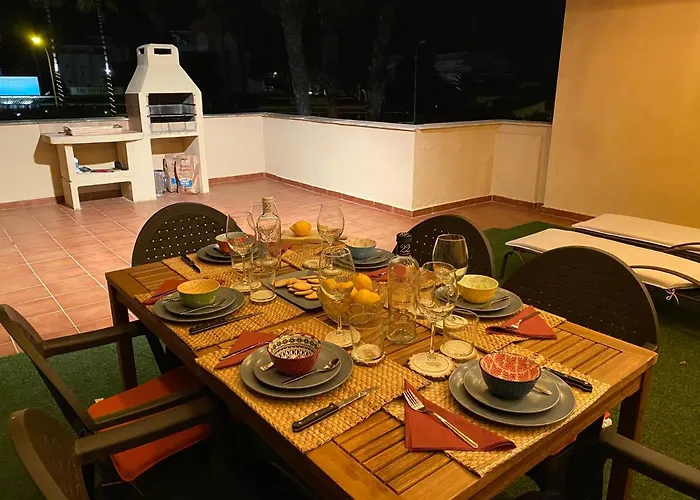 公寓 1ªlinea-50m De Playa-reformado-bbq Privada-vistas Al Mar-3 Terrazas *