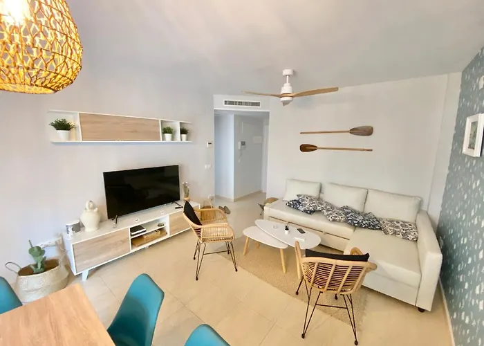 1ªlinea-50m De Playa-reformado-bbq Privada-vistas Al Mar-3 Terrazas 德尼亚