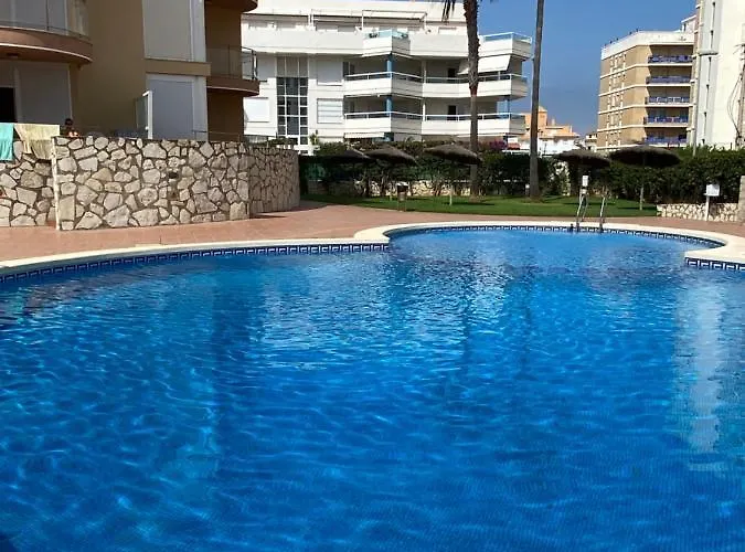 Apartamento 1ªlínea-50m De Playa-reformado-bbq Privada-vistas Al Mar-3 Terrazas